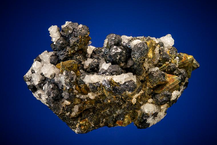 TETRAHEDRITE with CHALCOPYRITE and QUARTZ